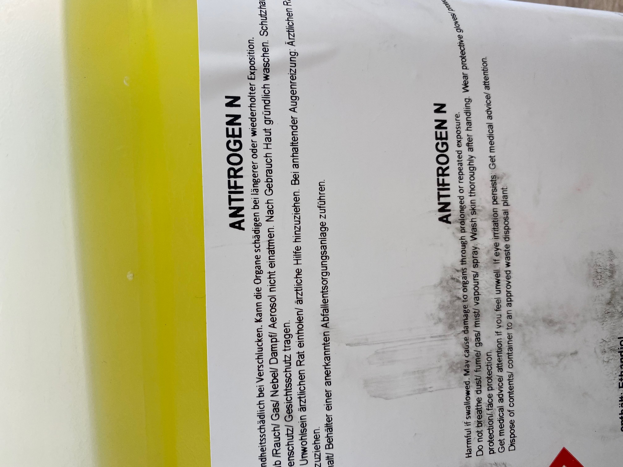 Antifrogen N (can 1x11 kg) (chemical liquid)