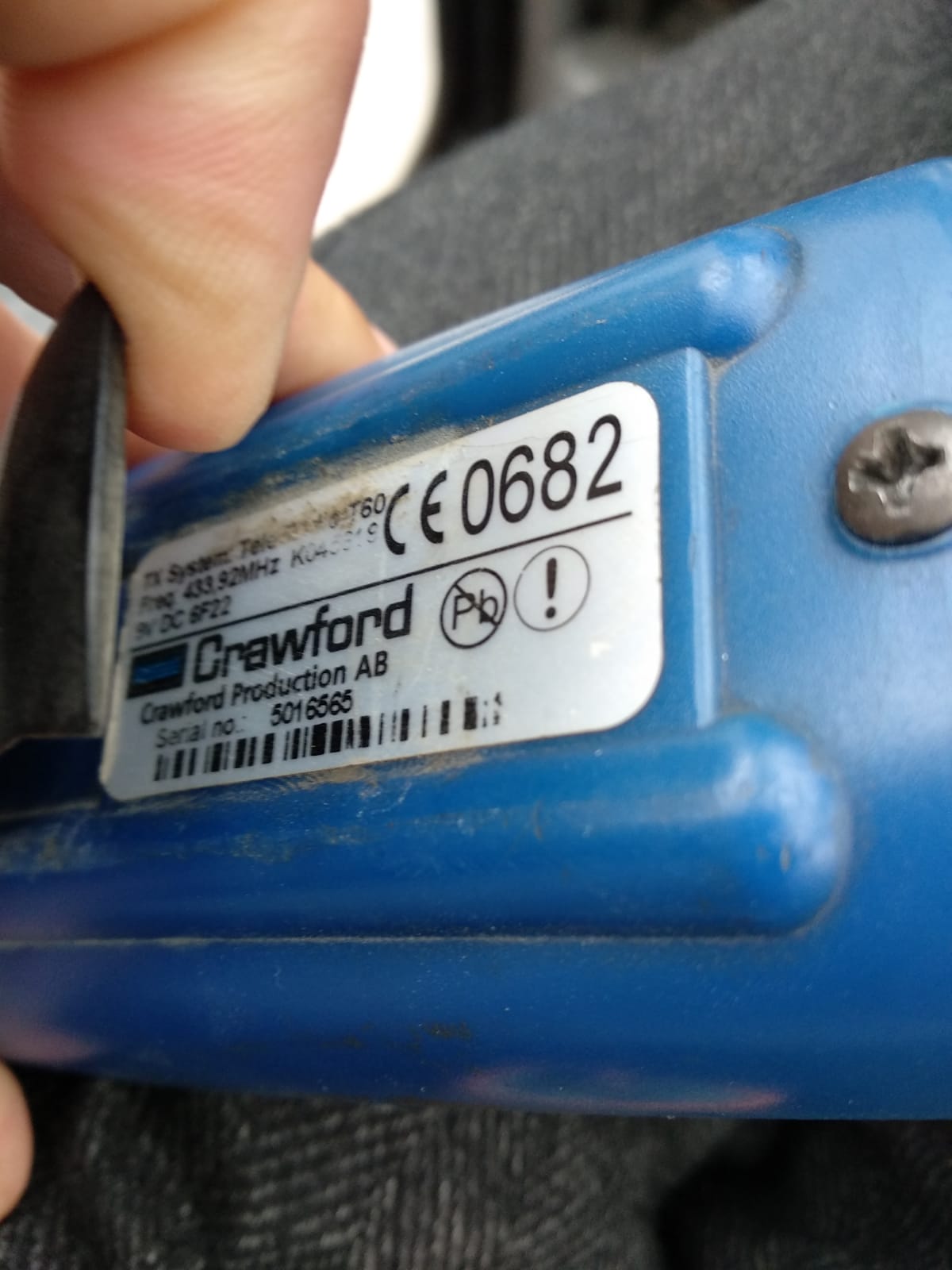 K045619 - Transmitter 433-999