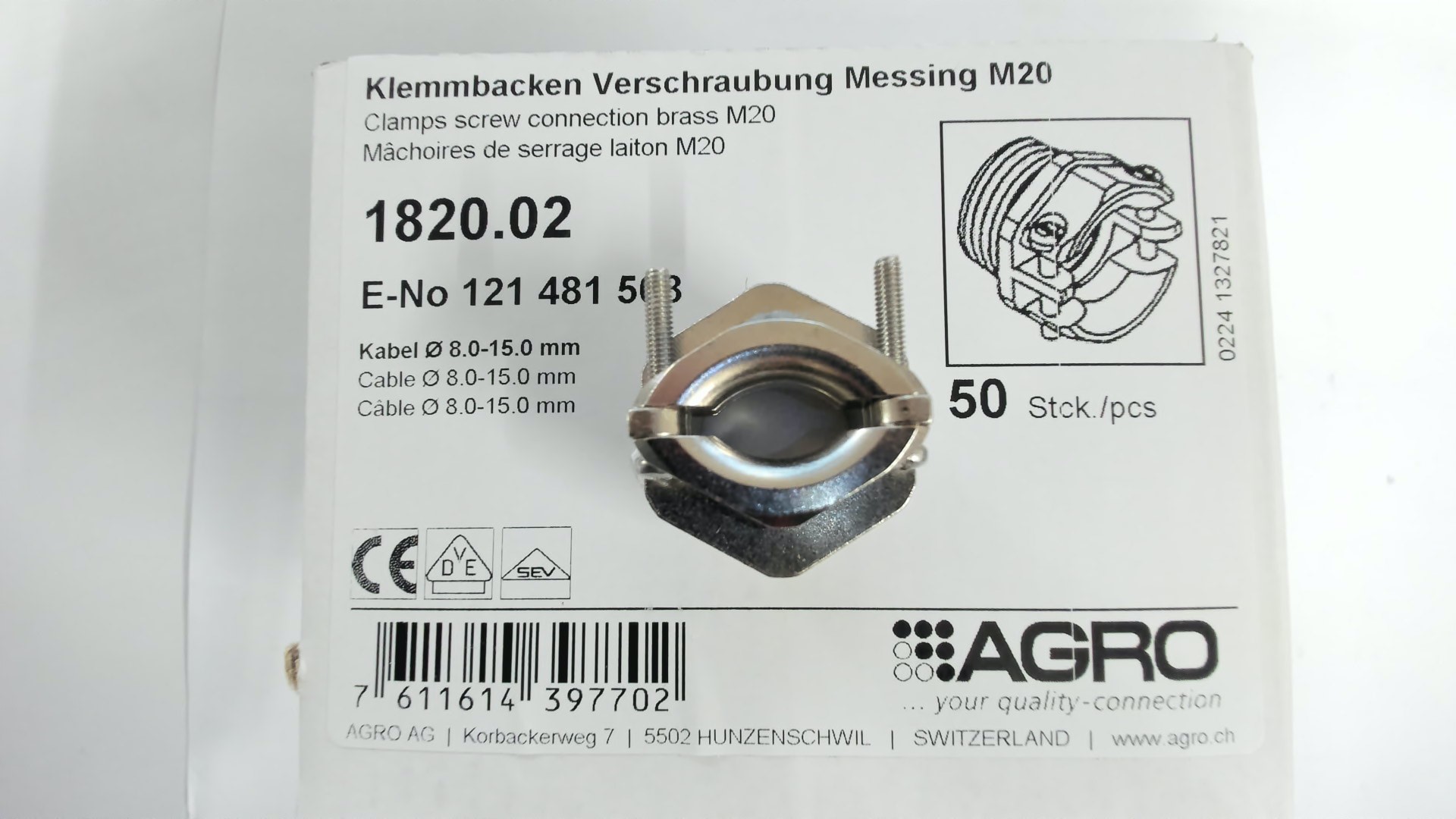 1820.02 ( pack of 50 pcs )