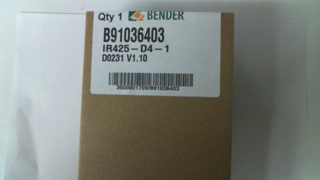 p/n: B91036403, Type: IR425-D4-1