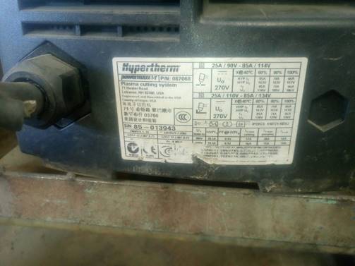 POWERMAX 85 