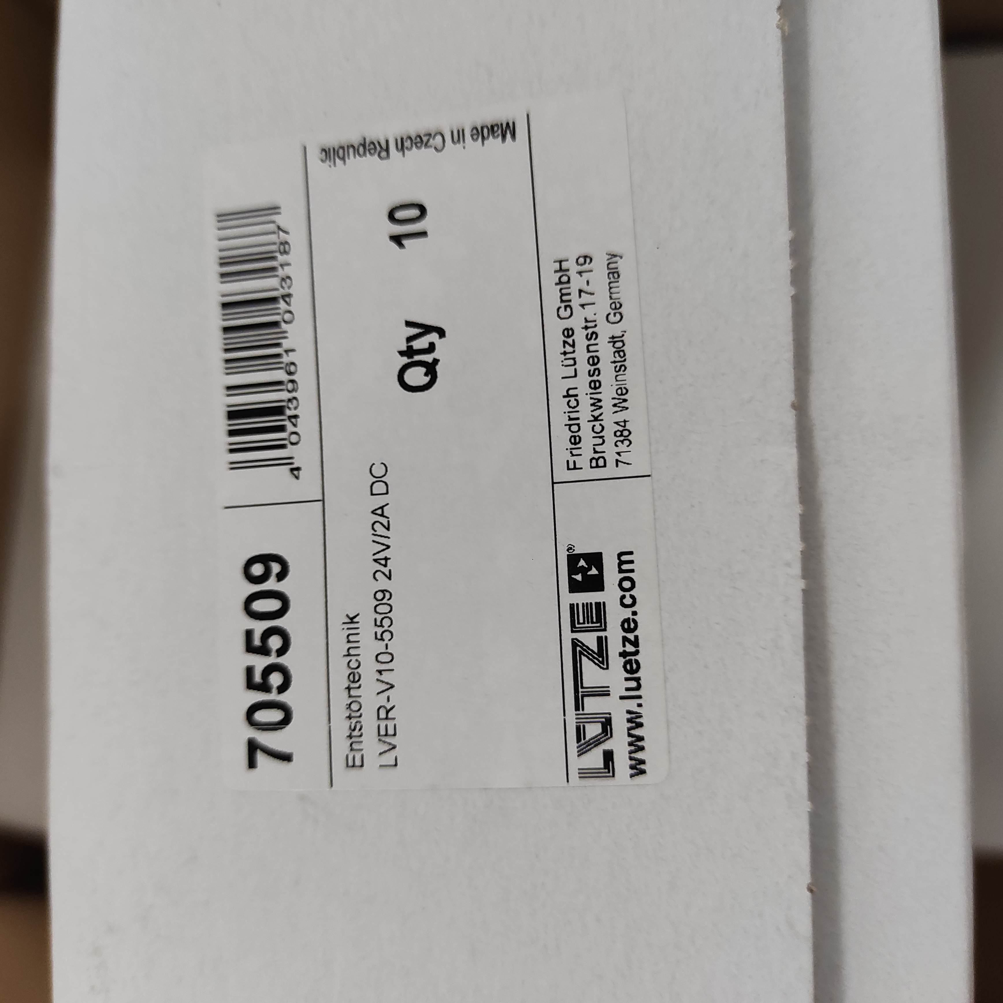 705509 / LVER-V10-5509-DC24V