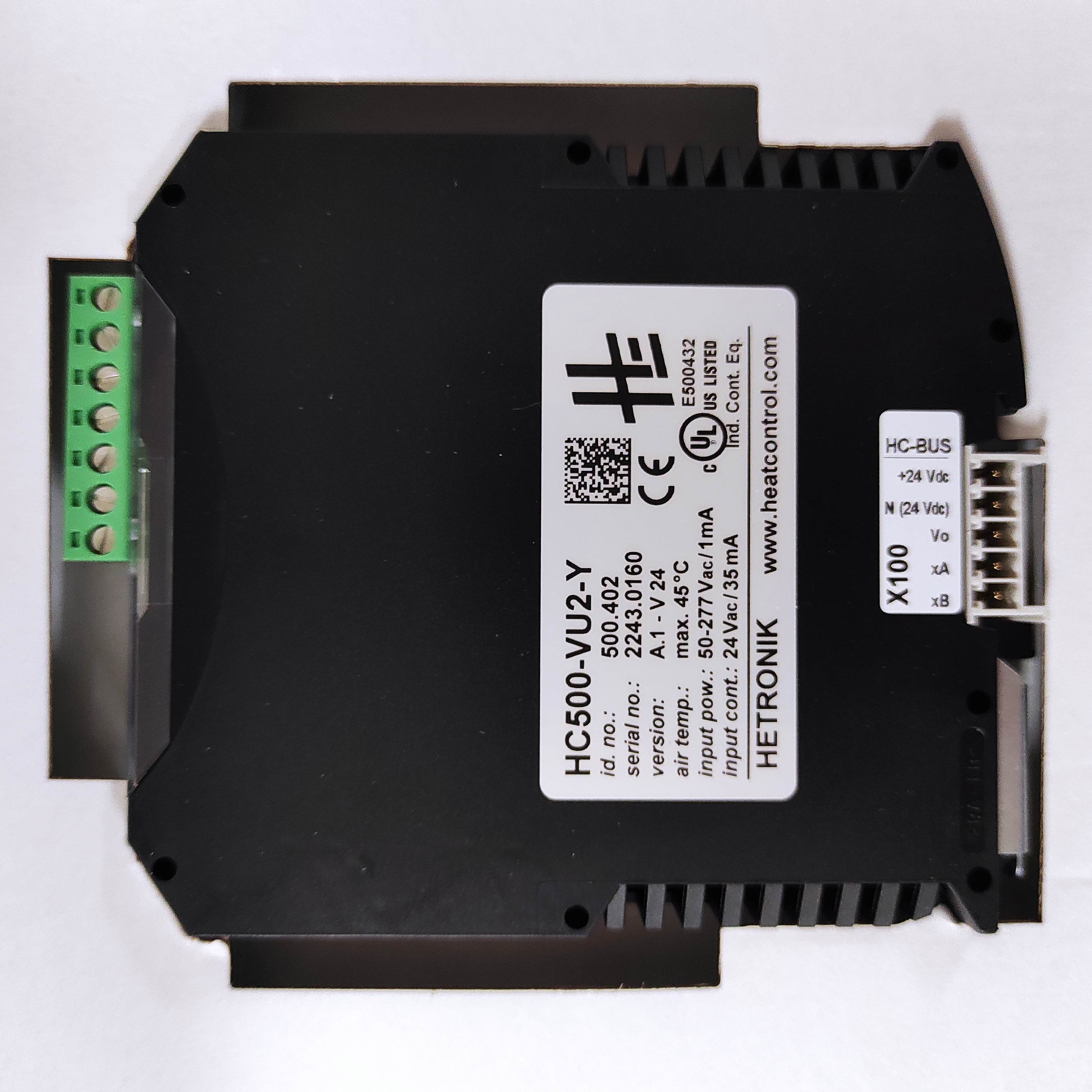 P/N: 500.402 Type: HC500-VU2-Y