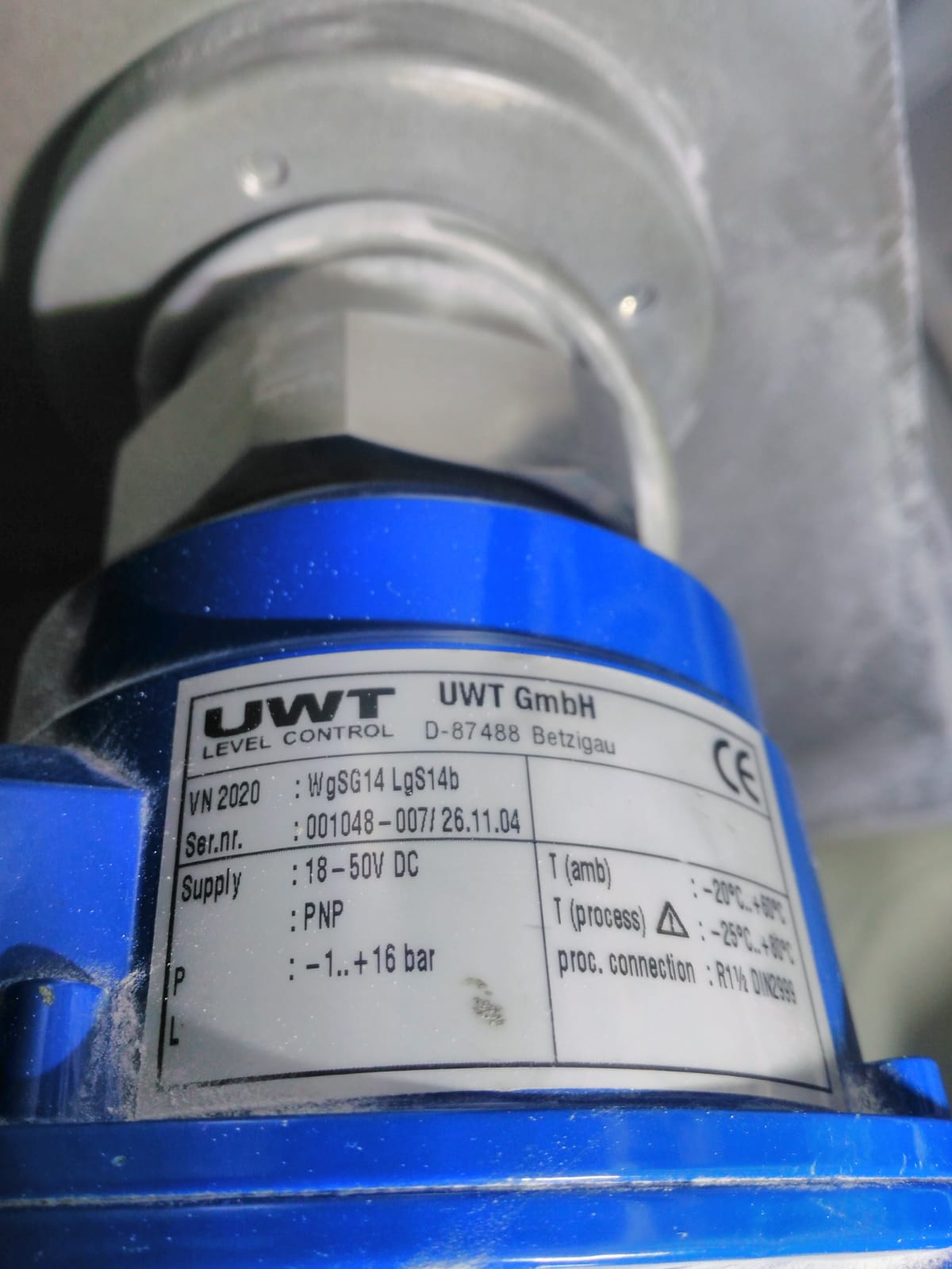 WgSG14LgS14b S/N: 001048-007 old code / new code VN2020 A01DA311AA