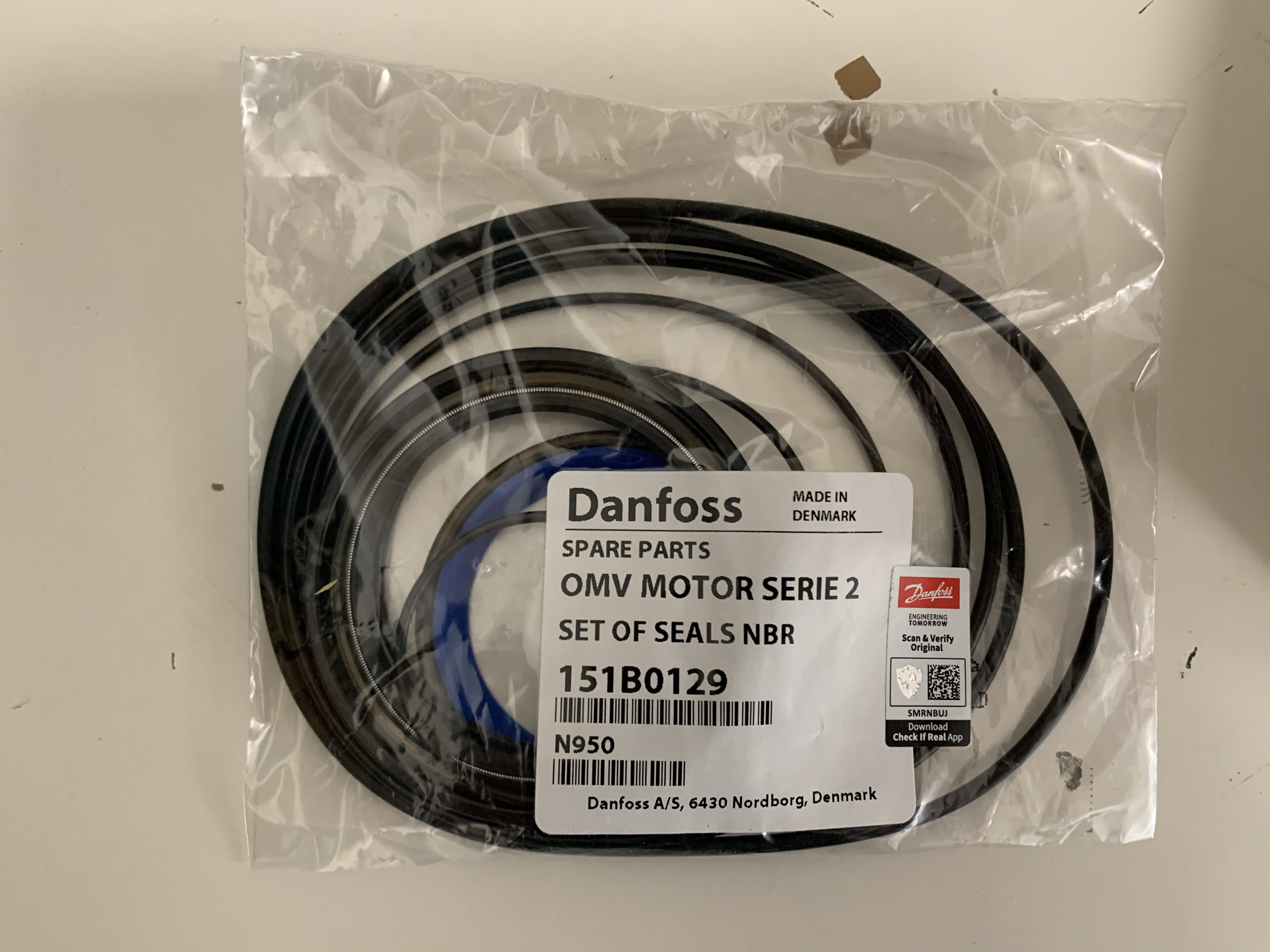 Gasket kit for 151B3103 OMV630