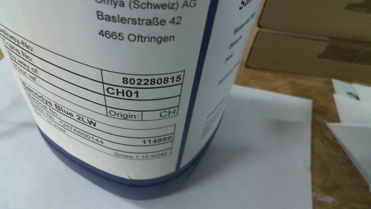 Sanodye Blue 2LW gran*(can 1x1 kg)