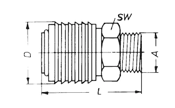 P/N: 06991112, Type: CUPL-QCKACTION-PN-BRS-7.2ET-G1/2IN