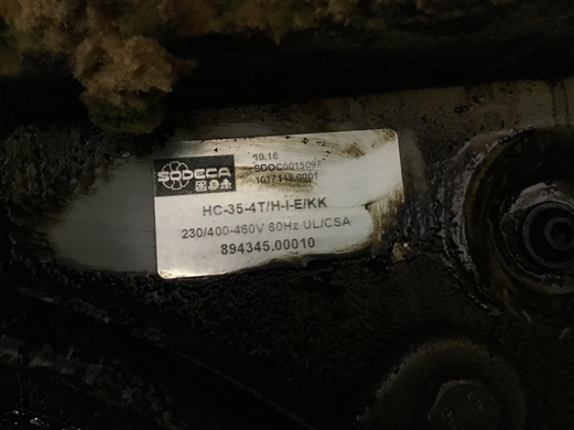 Fan blade for HC-35-4T/H-I-E/KK oem