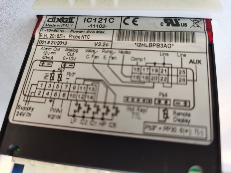 IC121C-11102 Artikelnummer: 36798800265 - old code; IC121CX - new code