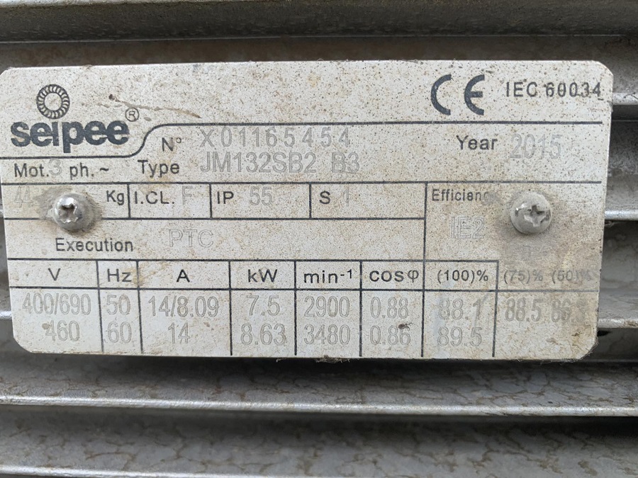 JM132SB2 B3 ALTERNATIVE HB3 132SB 2 400-50 B3