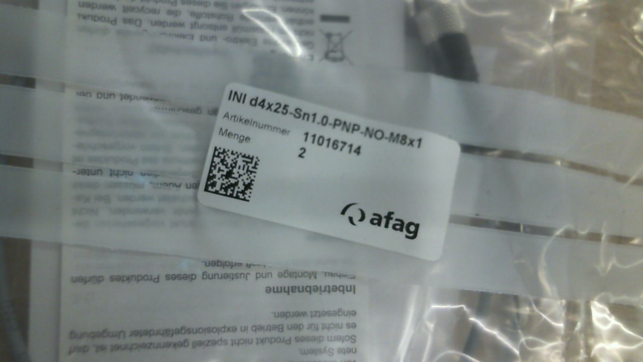 INI d4x25-Sn1.0-PNP-NO-M8x1
