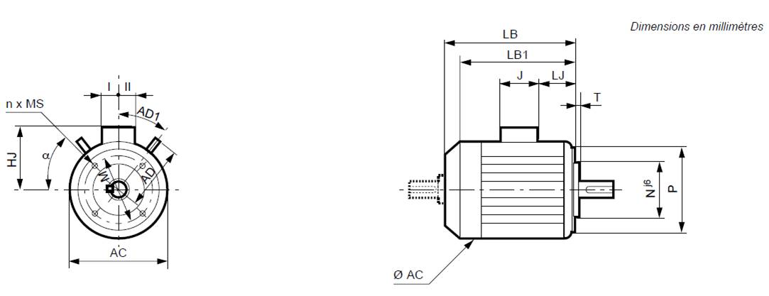 motor for FD542.01 pump