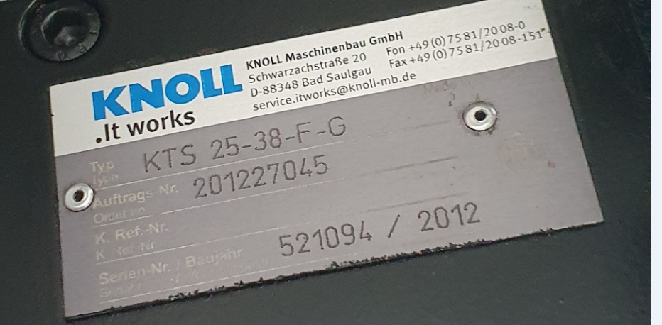 item for pump  KTS 25-38-F-G