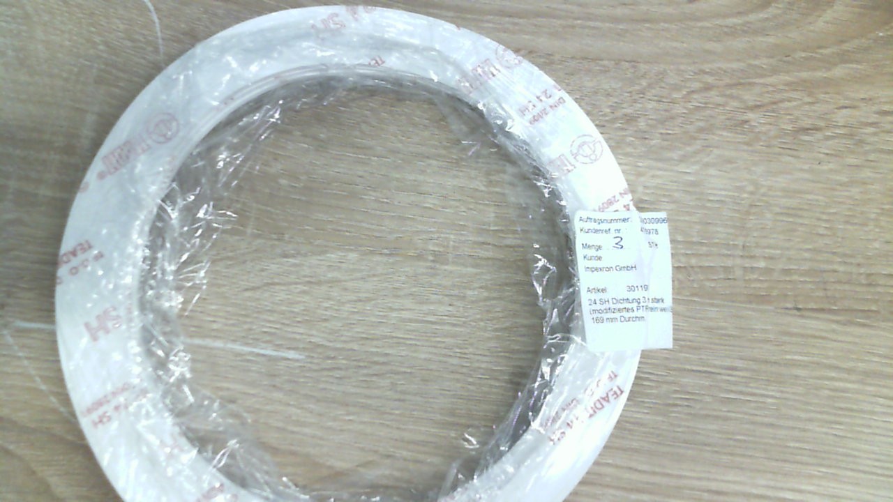 24SH thickness 3 mm  DN150 PN10