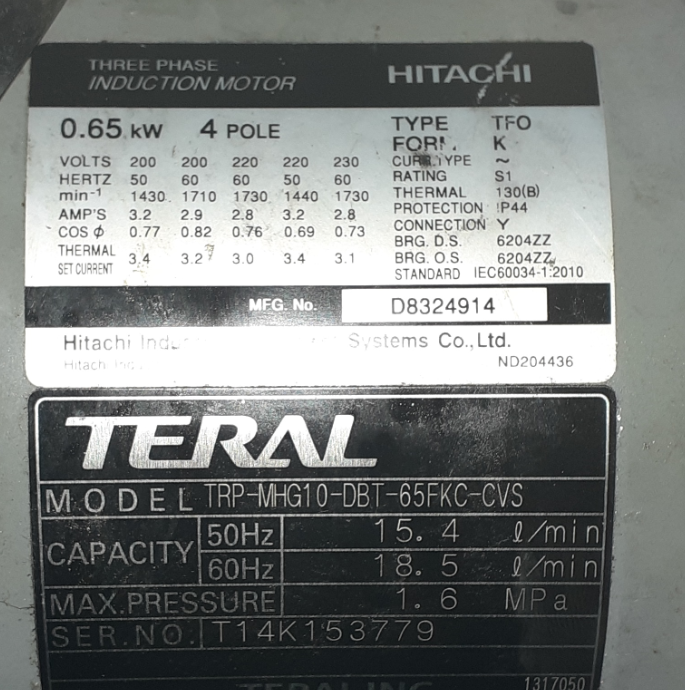 TRP-MHG10-DBT-65FKC-CVS