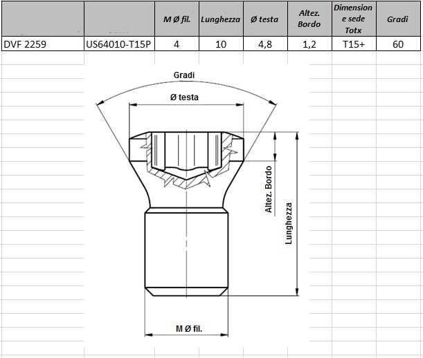US64010-T15P