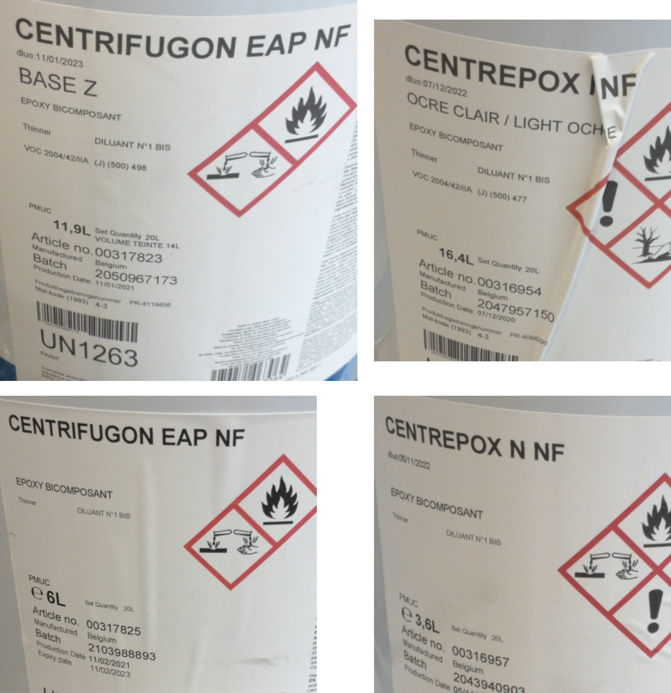 Centrifugon EAP NF & Activator Jet Black