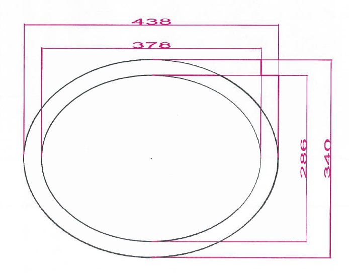 Novatex M (330x425x27mm, 7 mm)
