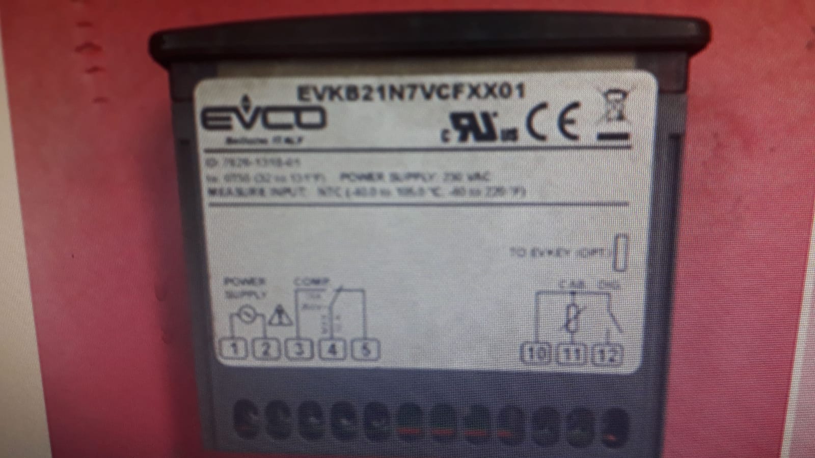 EVK521N7VCFXX01 invalid reference, valid EVKB21N7VCFXX01