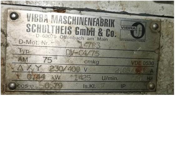 Type DV-C4/75, D-Mot. Nr. 14783