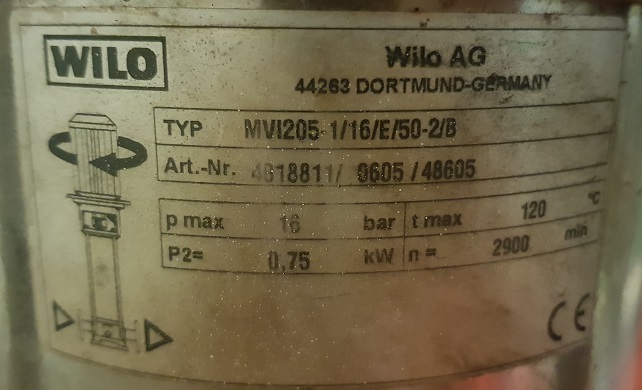Type MVI205-1/16/E/50-2/B, Art. Nr. 4818811/0605/48605