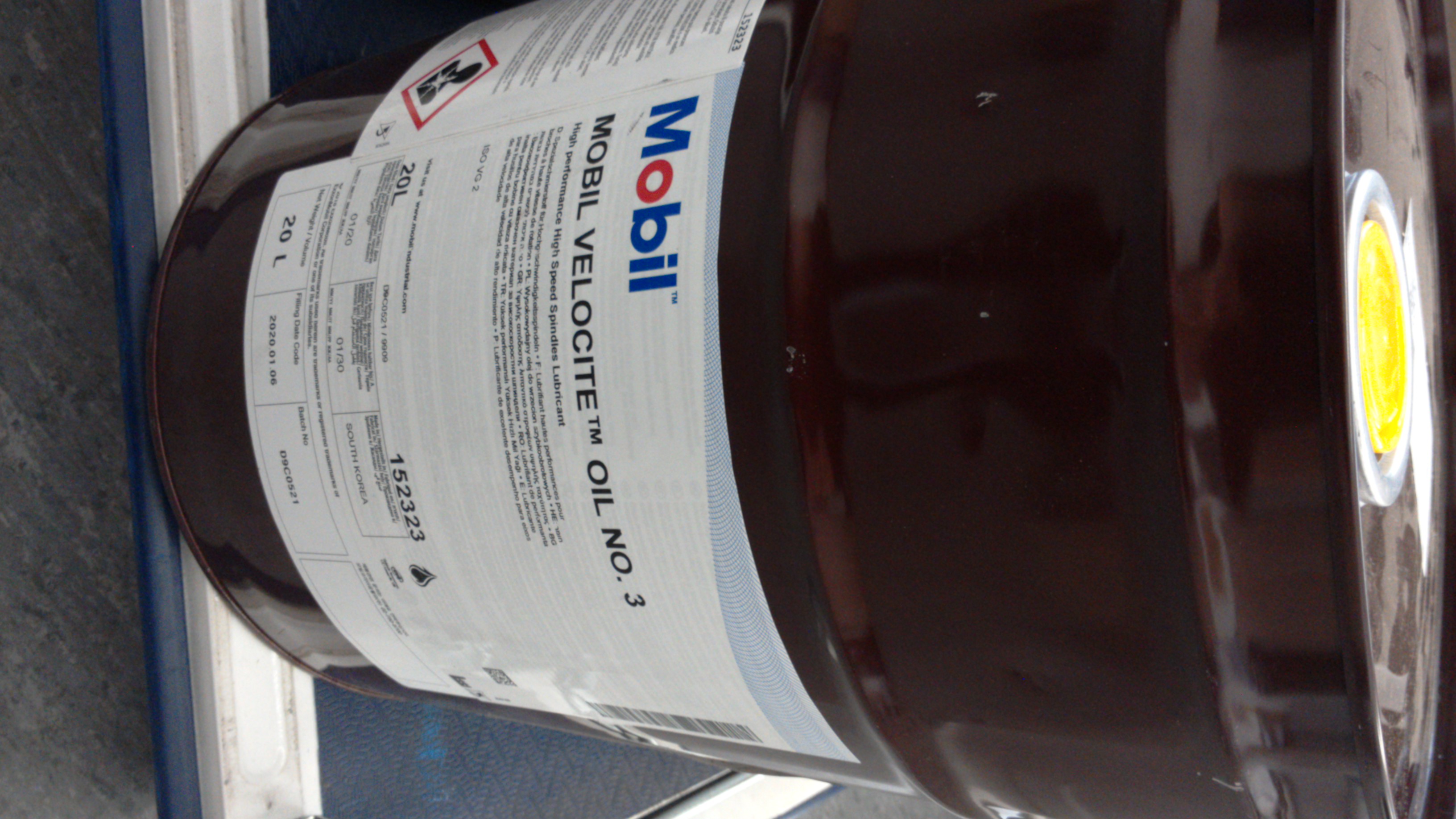 VELOCITE OIL NO 3