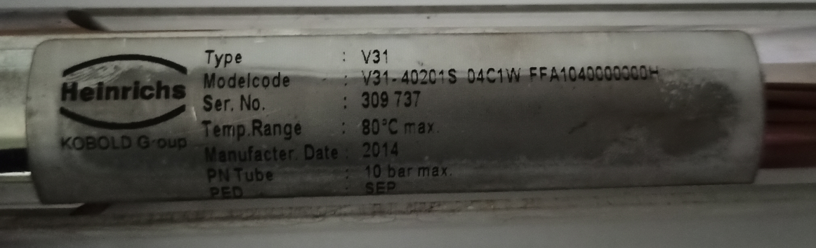 V31-40201S 04C1W FFA1040000000H (70013270)