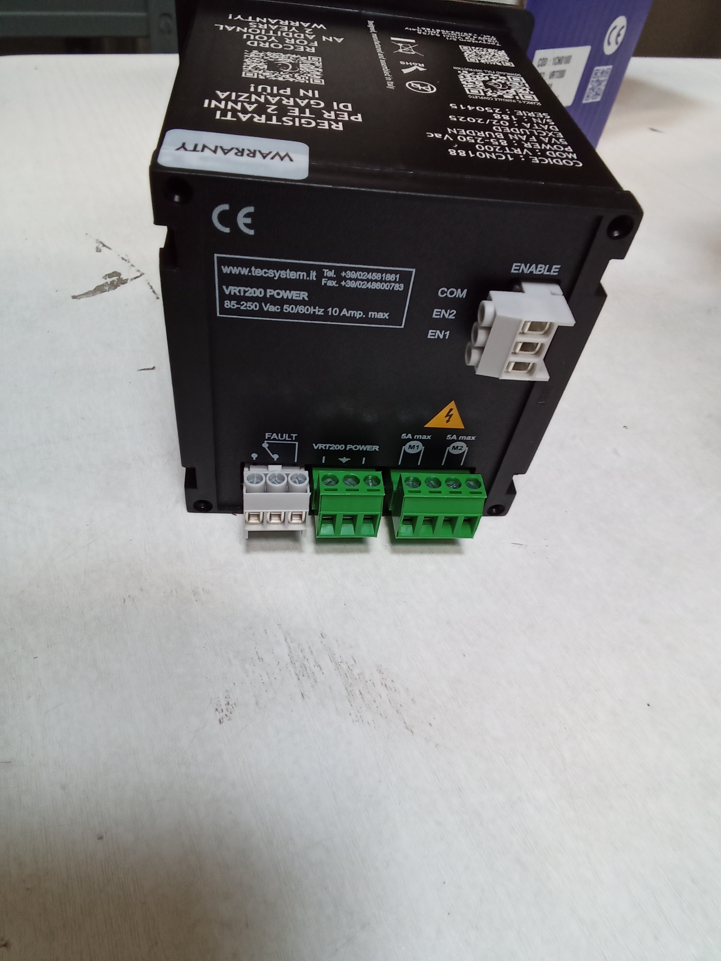 PN: 1CN0188, Type: VRT200