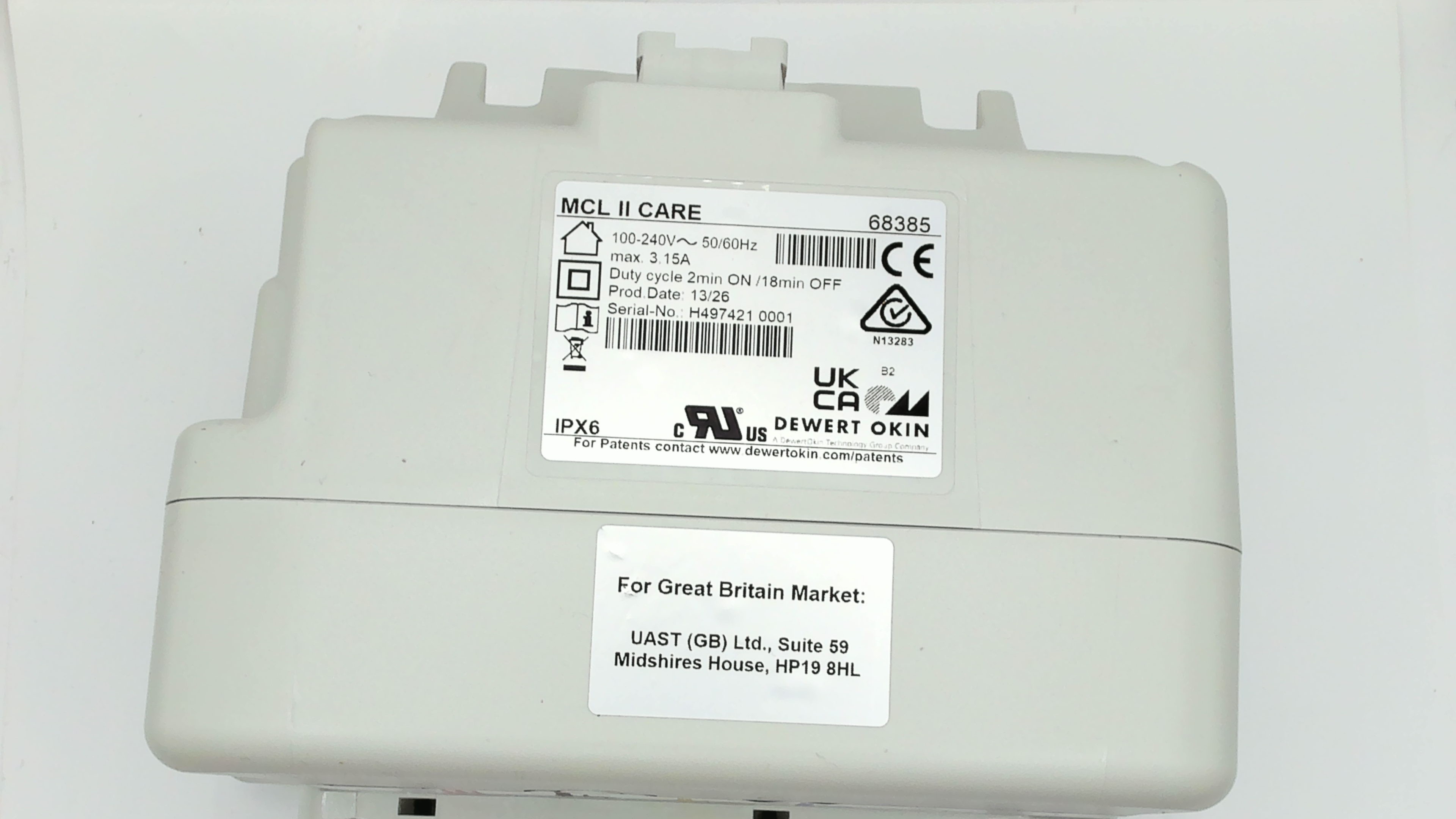 MCL2/IPS/GY/M4/100-240 (68385)