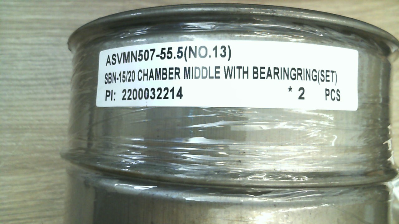 Chamber with plain Bearing Set