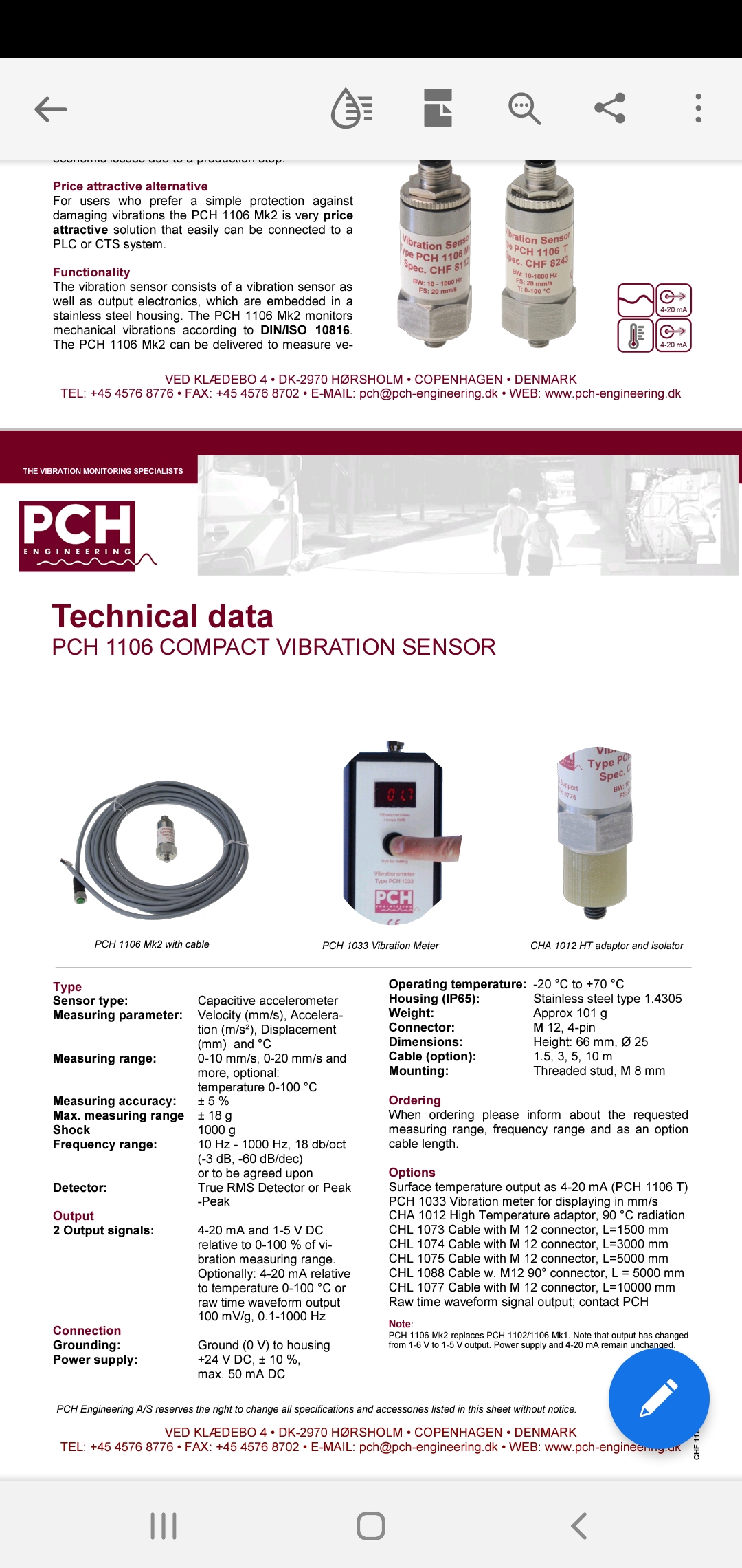 PCH 1106 / CHF 8243