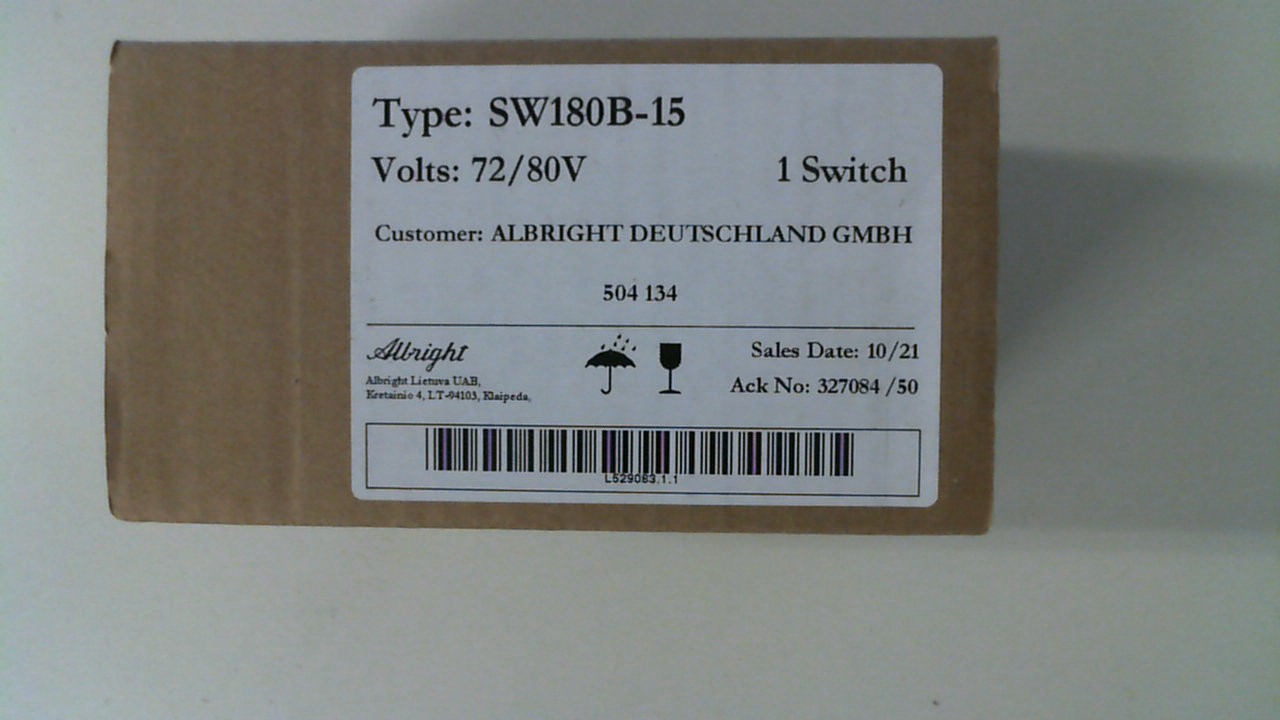 SW 180 B-15 72-80V INT