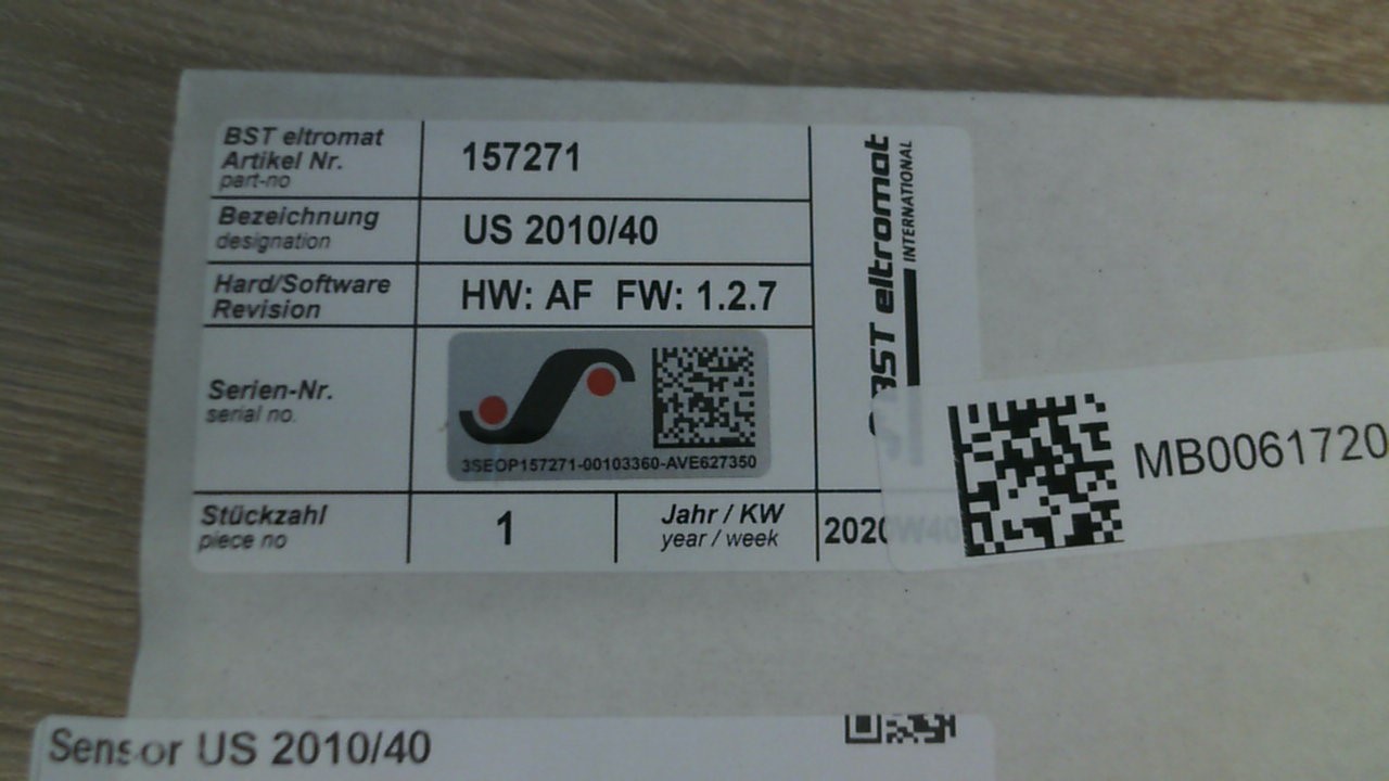 Sensor US 2010/40