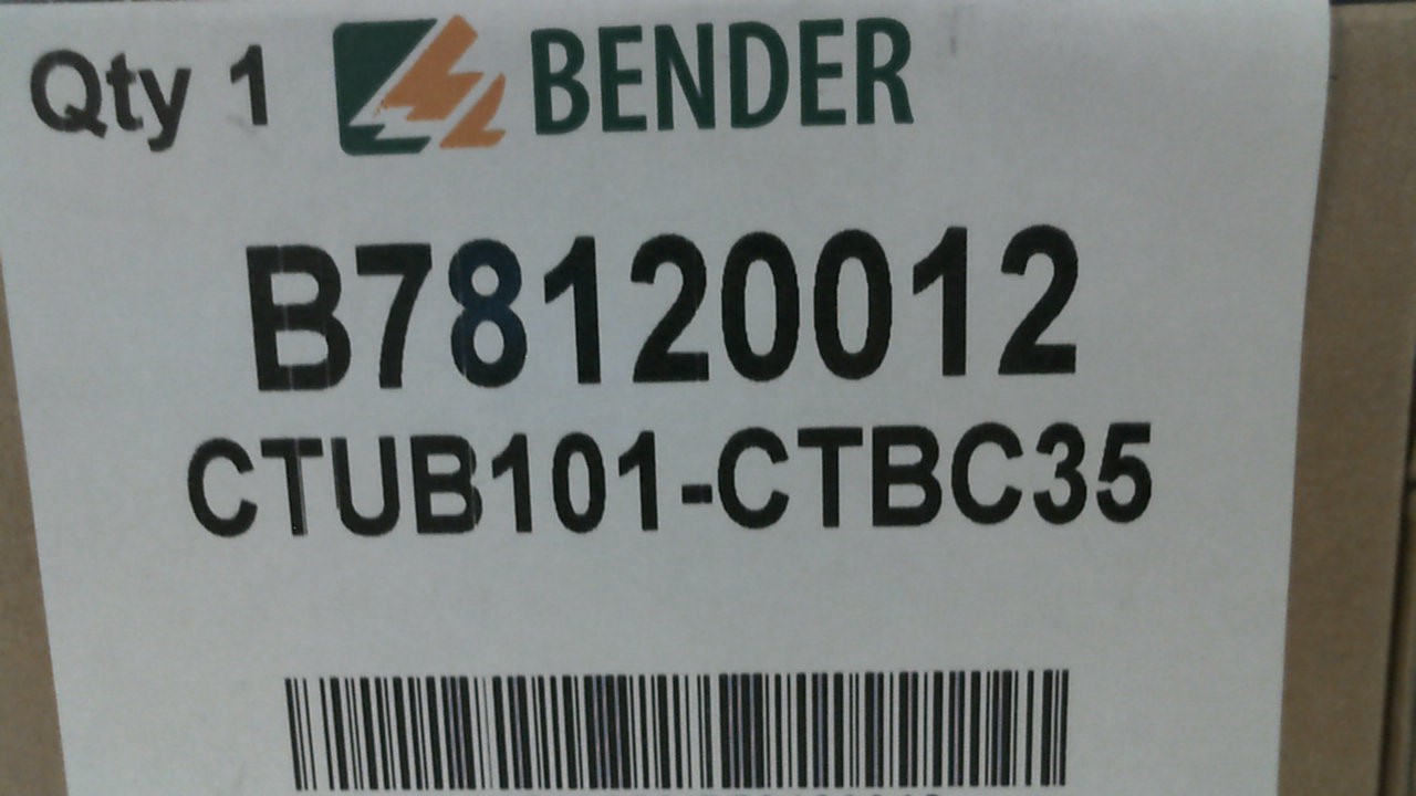 P/N: B78120012, Type: CTUB101-CTBC35