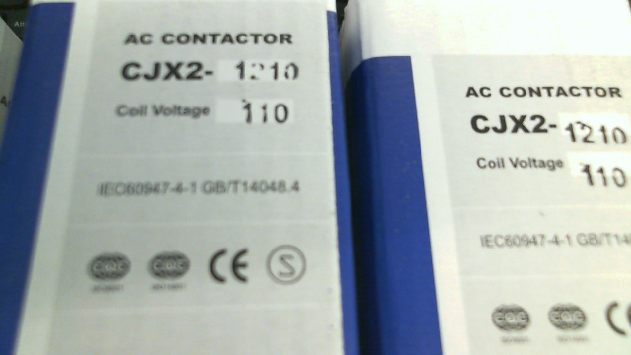 CJX21210  110 volts