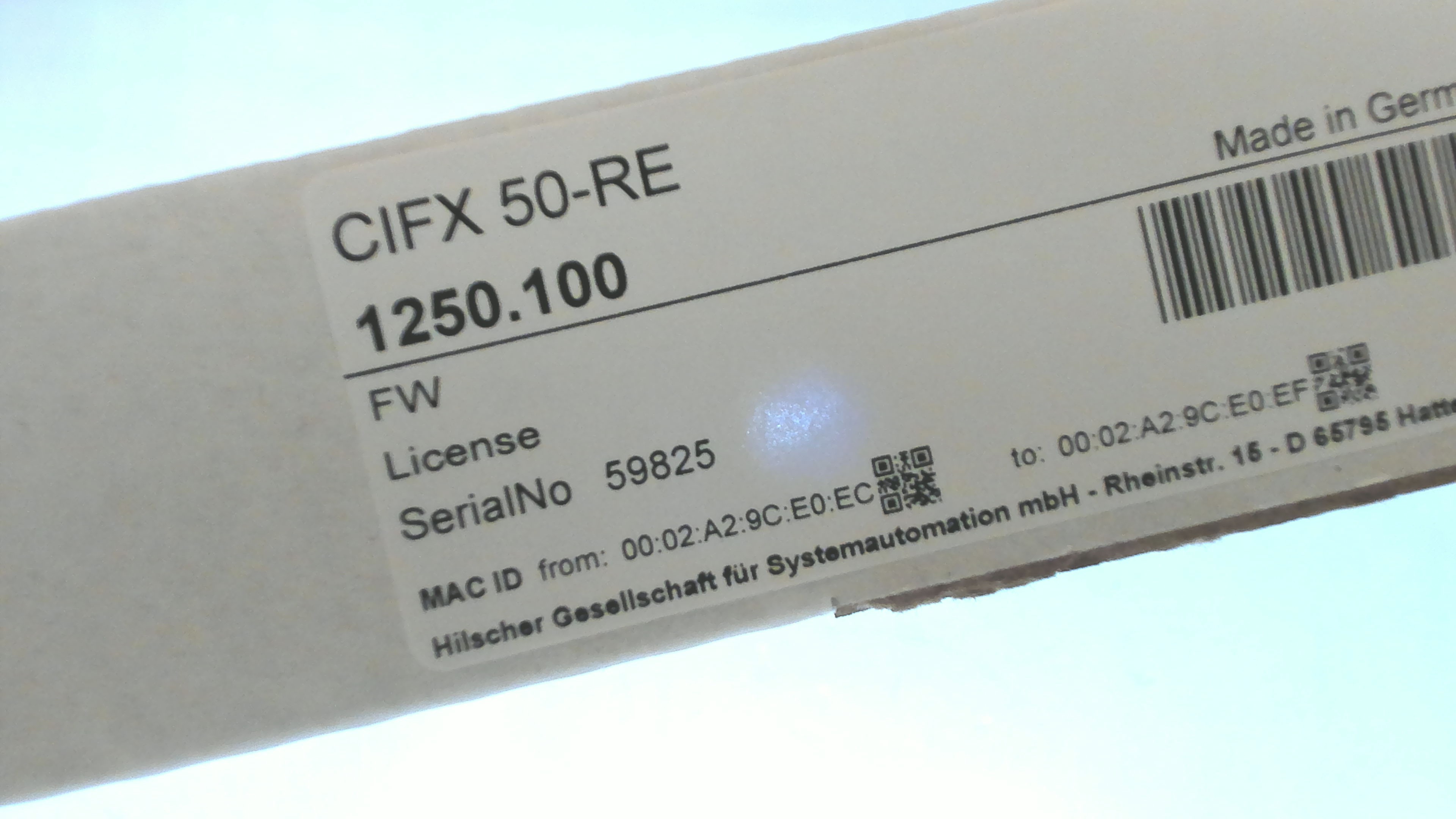 CIFX 50-RE