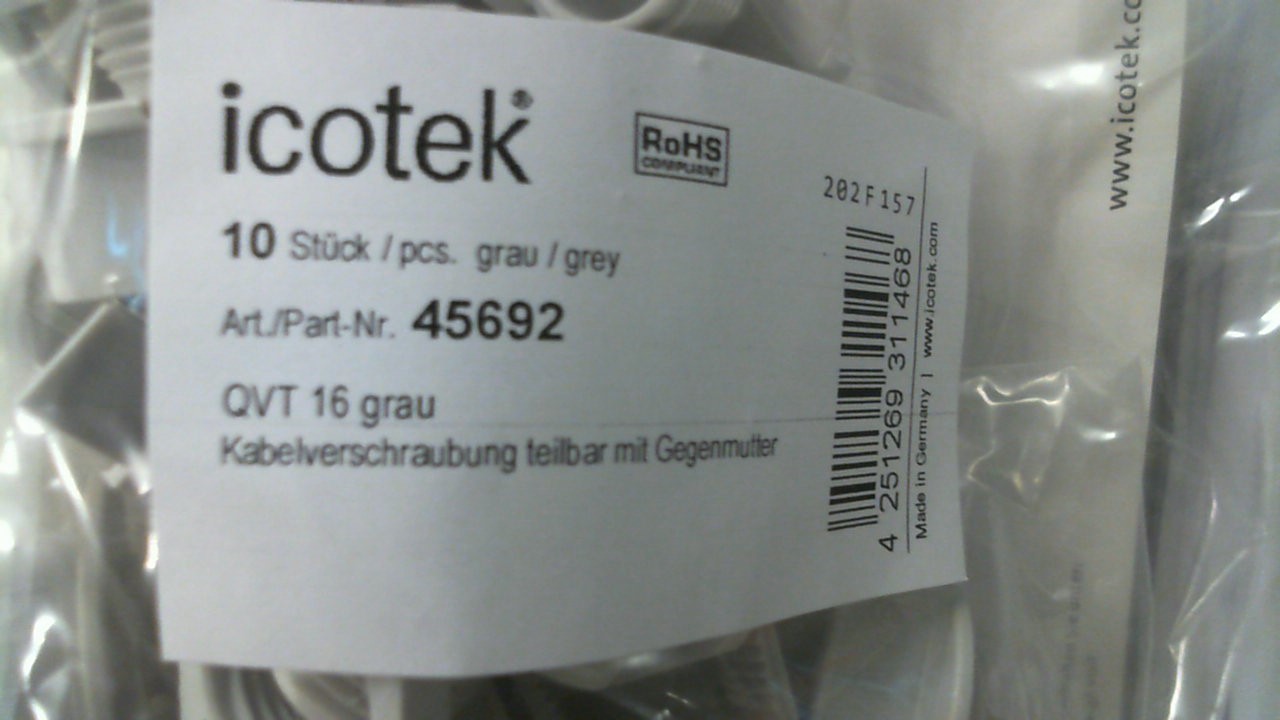 45692 (QVT 16) (pack x10)