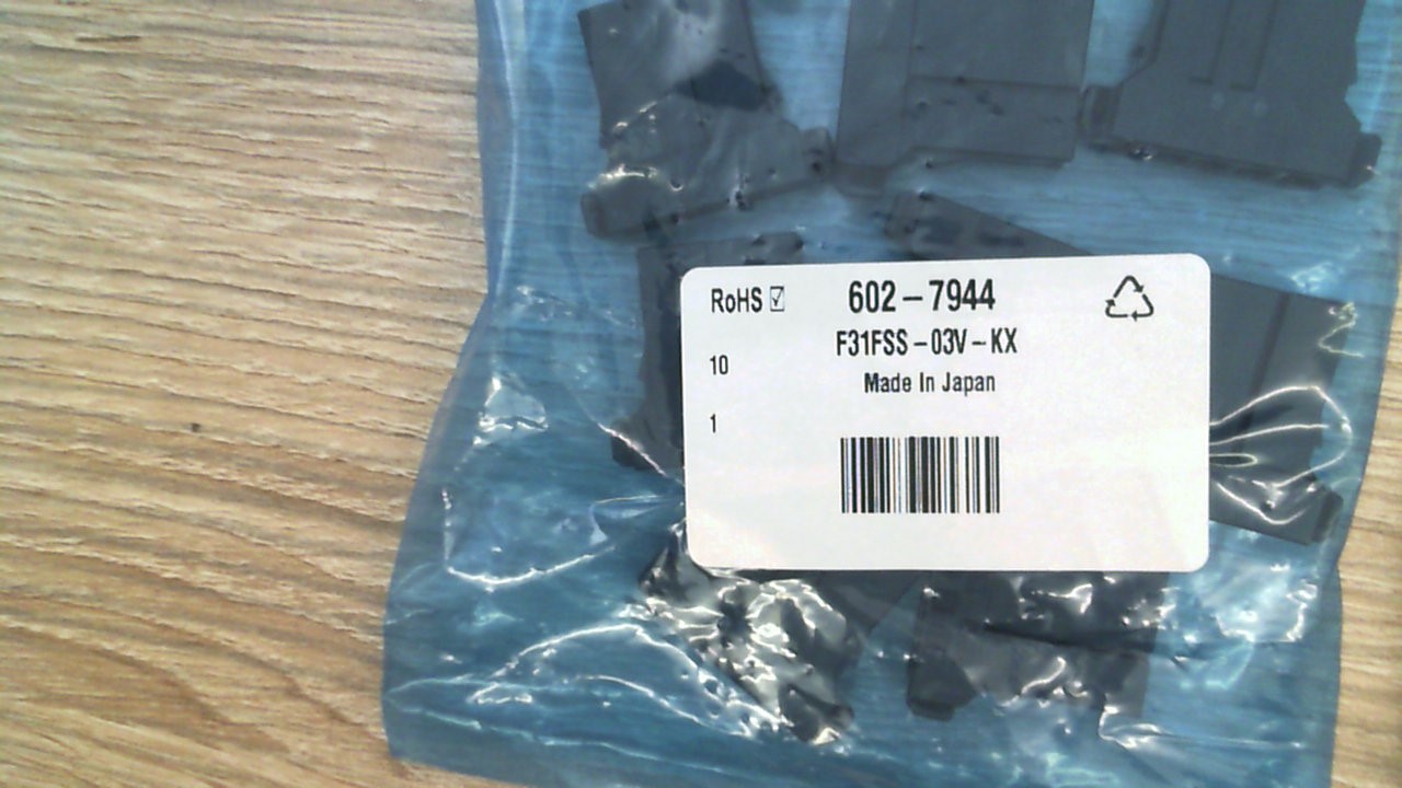 F31FSS-03V-KX (package of 10 pcs)