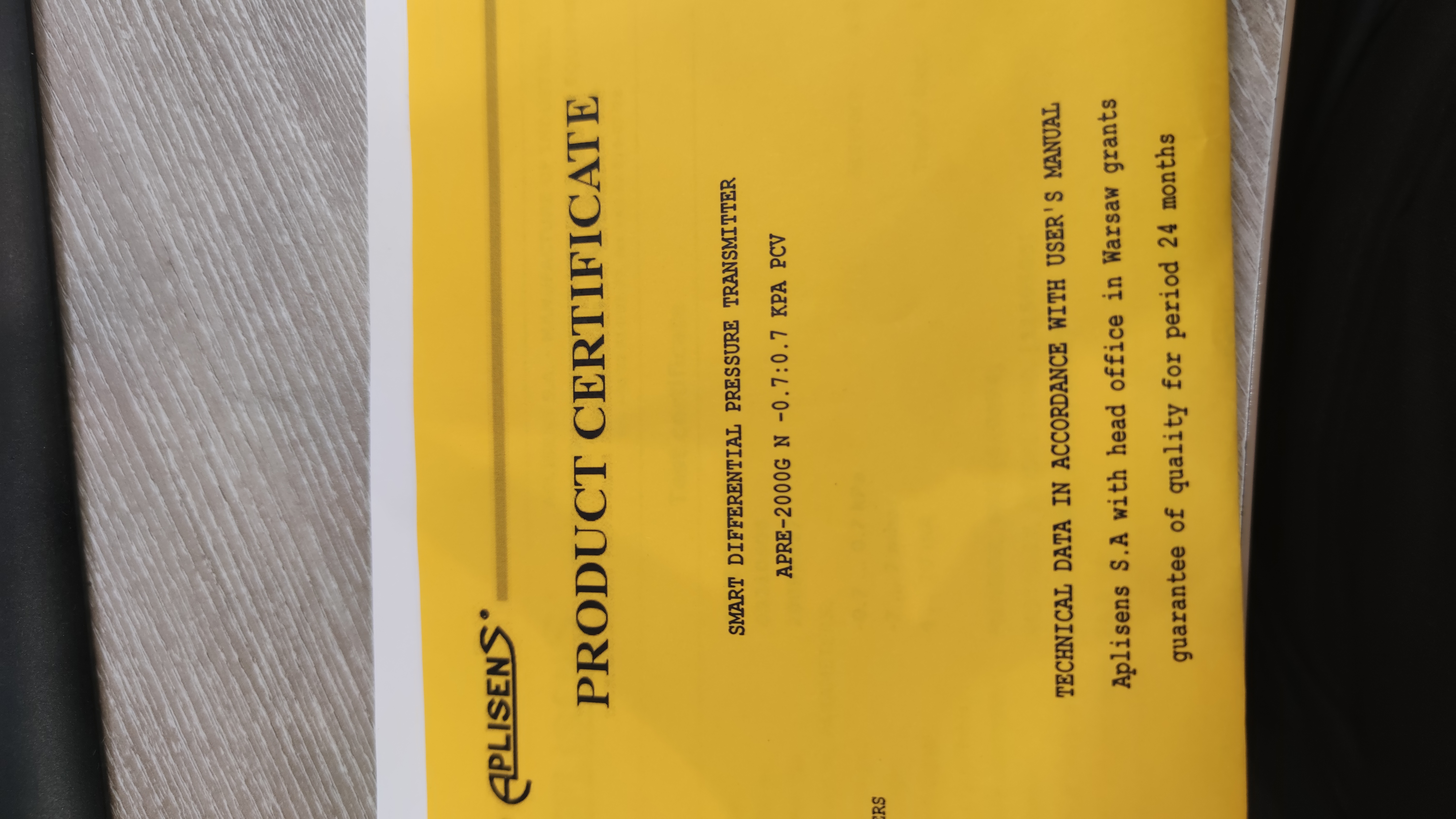 Test Certificate