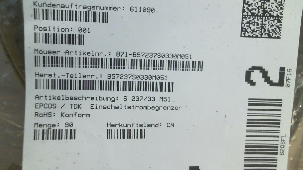 B57237S0330M051
