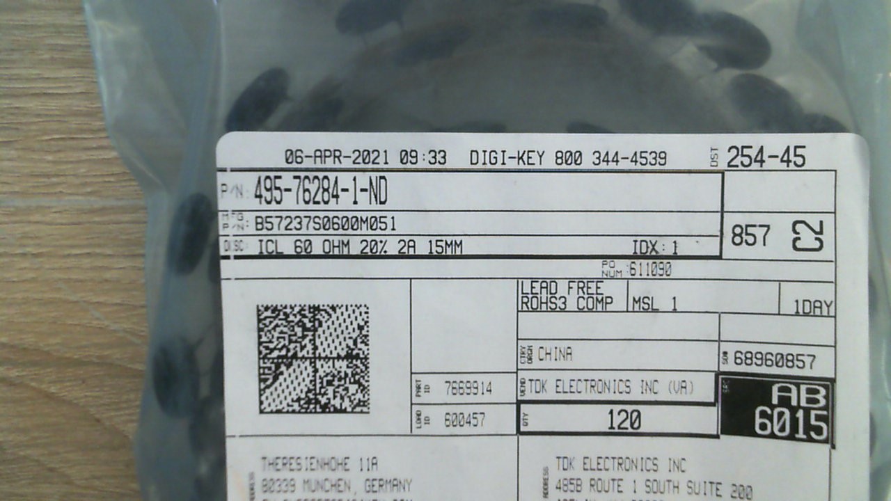 B57237S0600M051