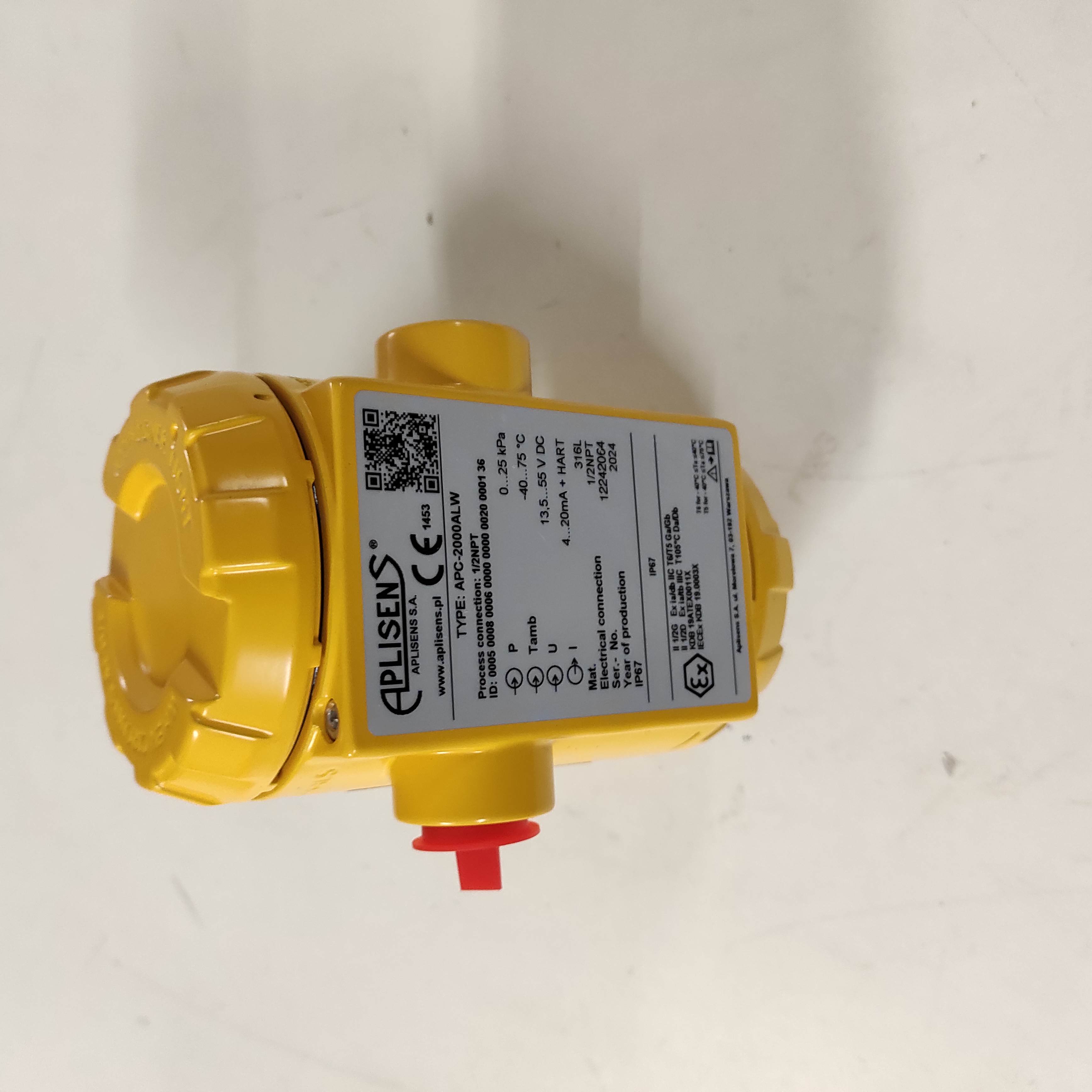 APC-2000ALW - APC-2000ALW/Exd/IP67/0...25kPa/ 1/2"NPTM/US