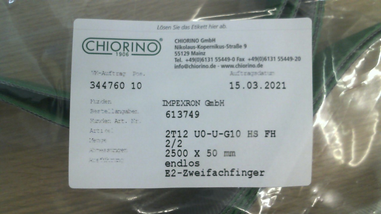 2T12 U0−U−G10 HS FH (Qty 2)
