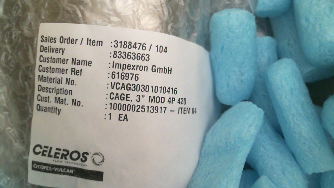 VCAG30301010416, S/N:1000002513917