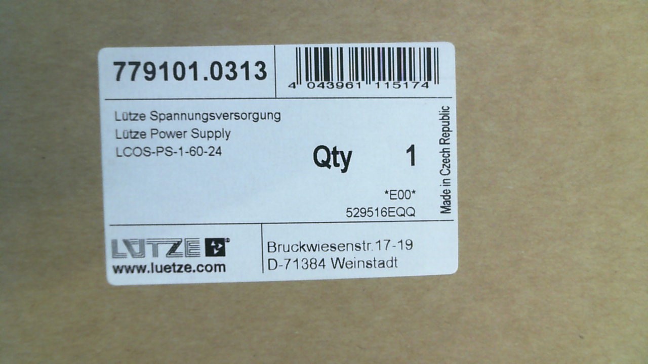 779101.0313  ( LCOS-PS-1-60-24)