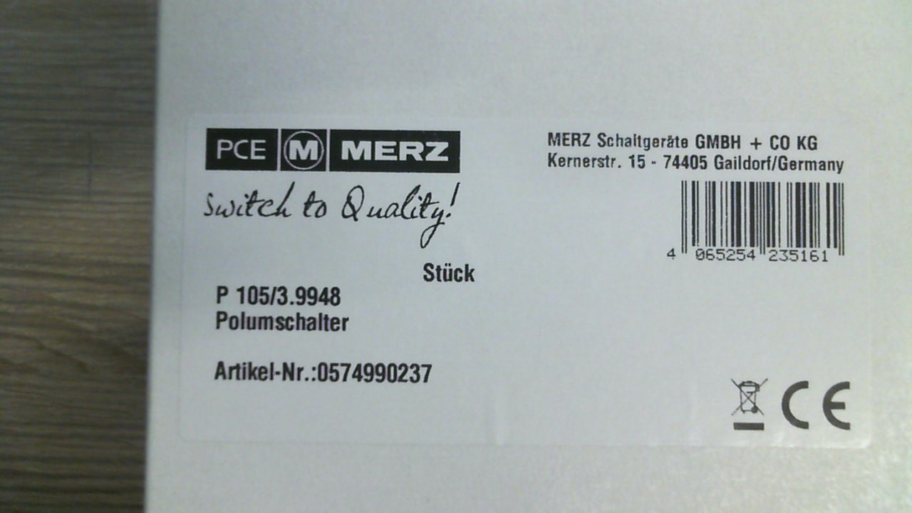 P 105 / Art.Nr. 0574990237