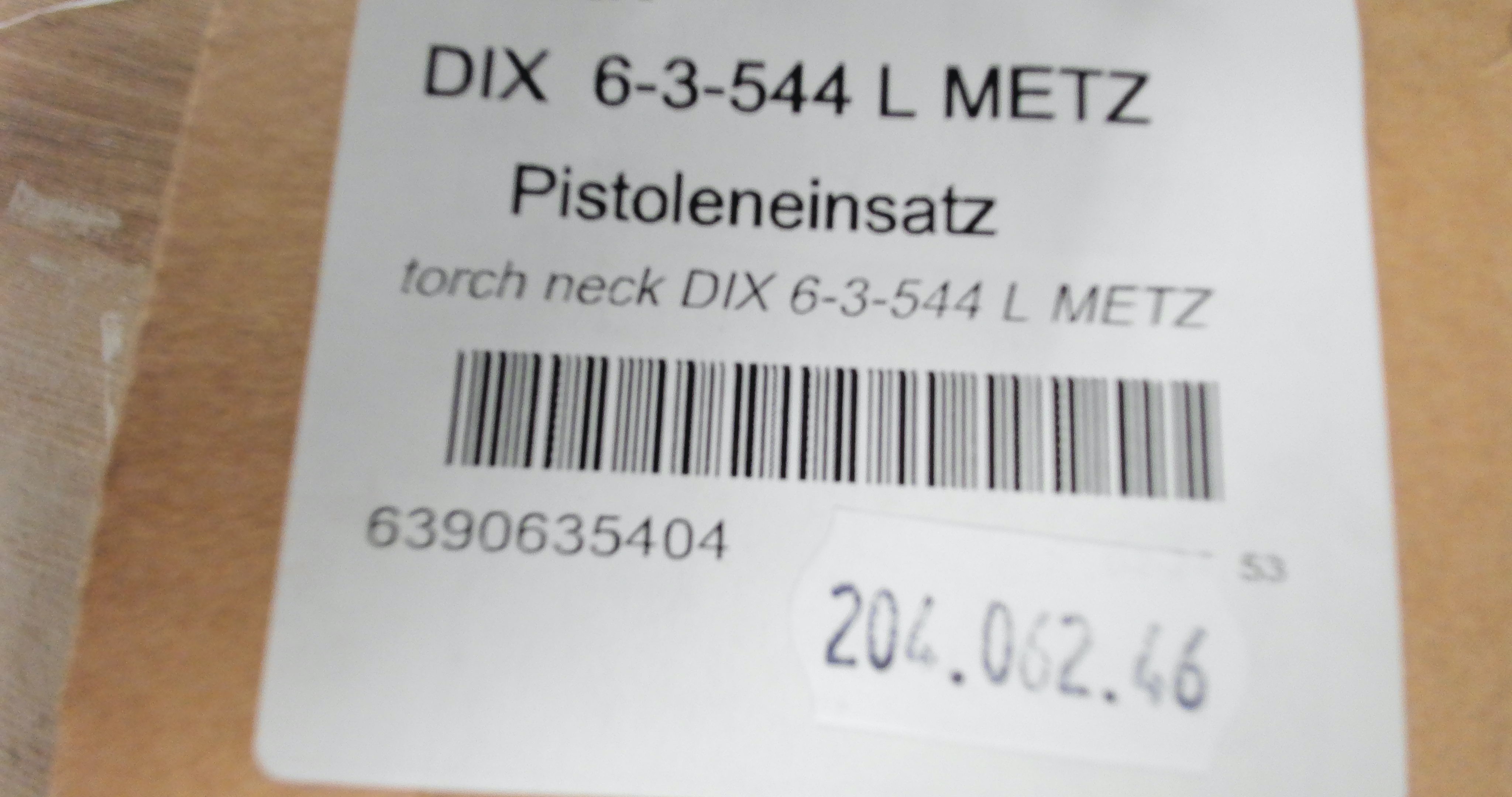 DIX 6-3 -544 L METZ
