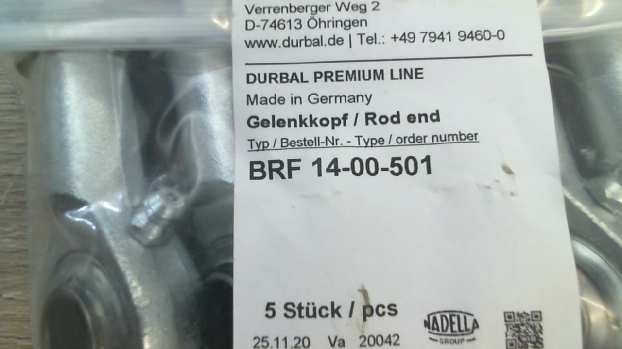 BRF 14-00-501 / BRF 14