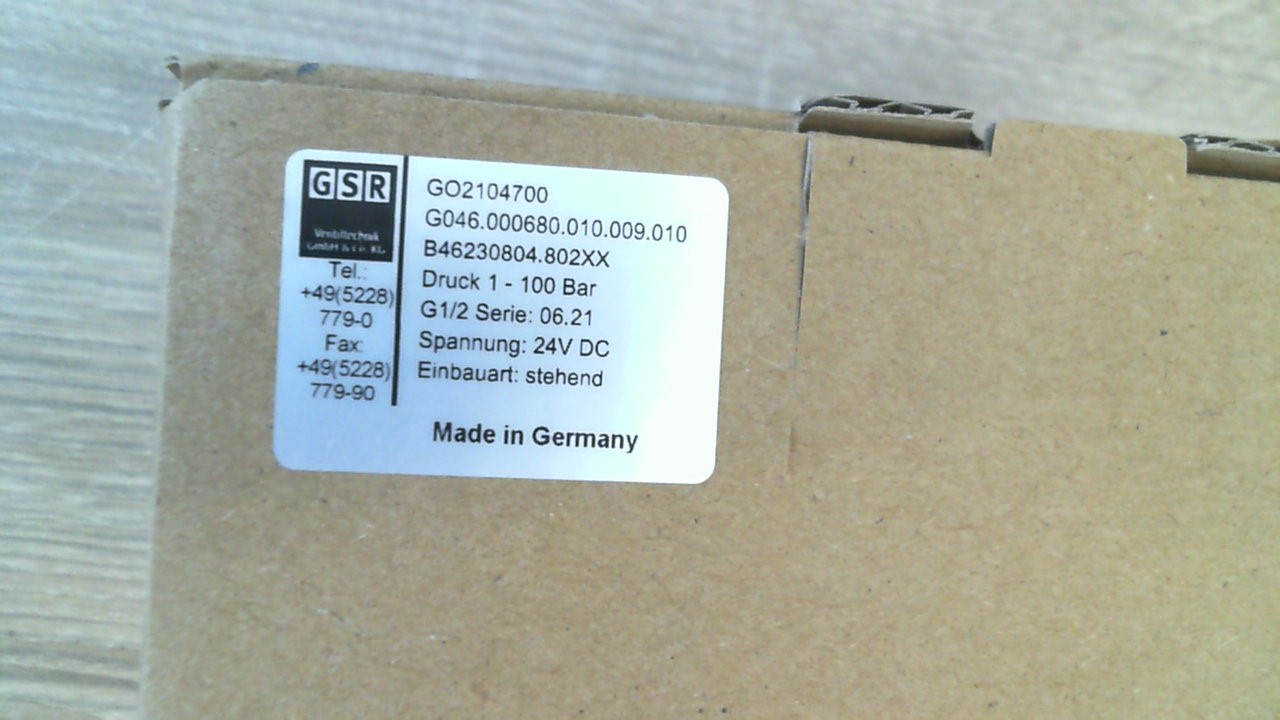 B4668/0804/1802-XX DC, 24V