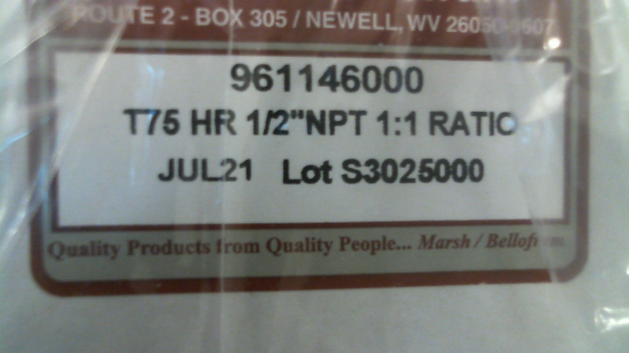 961-146-000 Type 75 HR Relay